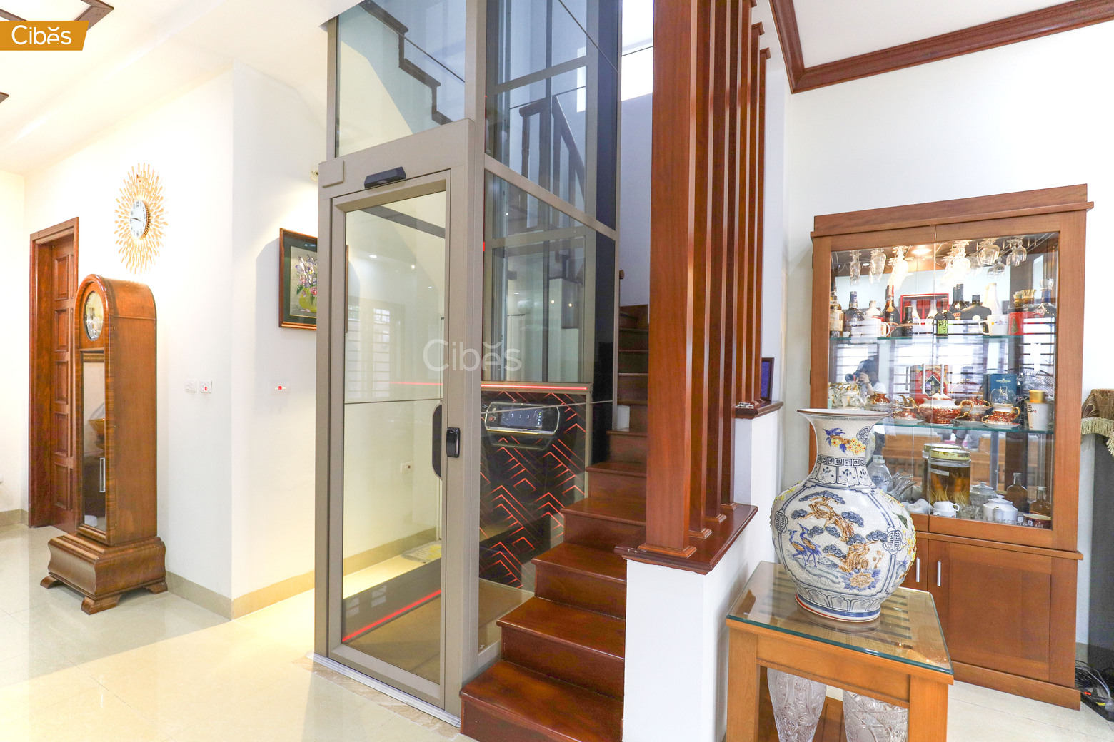 Thang máy loại nhỏ gia đình nhập khẩu từ 100% Thụy ĐIển